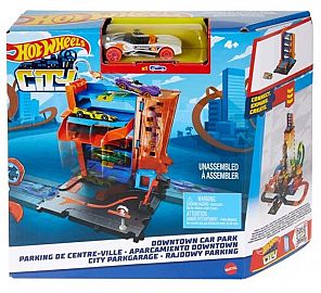 PISTA HOT WHEELS CITY PARK GARAGE