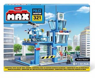 MAX CITY BLOQUES POLICE STATION 321 PIEZAS