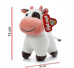 VACA DE PELUCHE 21CM