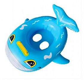 SALVAVIDA INFLABLE BALLENA EN BOLSA