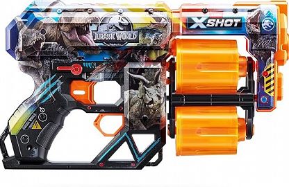 PISTOLA X-SHOT SKINS DREAD JURASSIC 12 DARDOS
