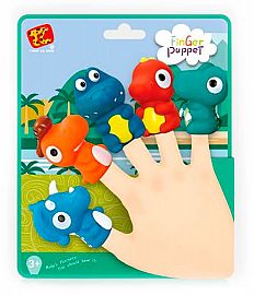 TITERES DE DEDO X5 DINO INFANTIL