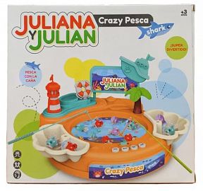 JULIANA Y JULIAN CRAZY PESCA SHARK