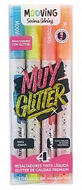 RESALTADORES GLITTER X4