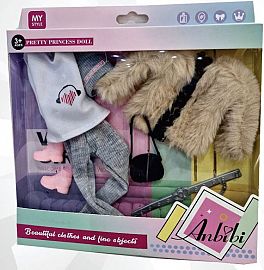 ROPA PARA MUÑECA CHAQUETA EN CAJA