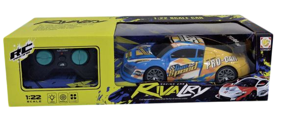 AUTO R/C ESC.1:22 AUDI RIVALRY - 2 COLORES
