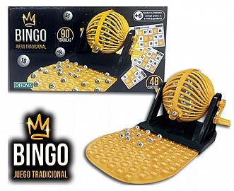 BINGO BOLILLERO 48 CARTONES