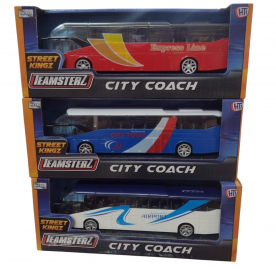 TEAMSTERZ MICRO METAL COTY COACH - 3 COLORES