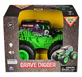 MONSTER JAM 1:24 VEHICULO CON LUZ Y SONIDO - 2 MODELOS