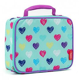LUNCHERA CON FONDO CORAZONES - GRUPO INTRENDA - THERMOS