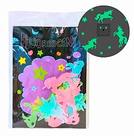 FIGURAS GLOW IN THE DARK UNICORNIOS
