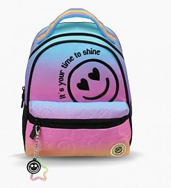 MOCHILA ESPALDA CHICA LINEA MULTICOLOR - 2 COLORES