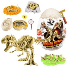 ROBO ALIVE HUEVO SORPRESA MEGA DINO FOSIL 30CM