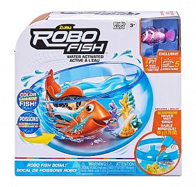 ROBO ALIVE PECERA CON PEZ 25CM