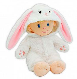 MUÑECO CON DISFRAZ CONEJO PELUCHE 20CM