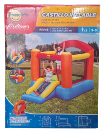 CASTILLO INFLABLE 2.60 x 2.10x2.00M CON MOTOR