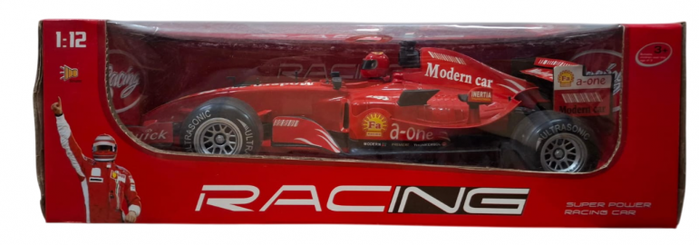AUTO FORMULA 1 EN CAJA 35CM - OFERTA SIN CAMBIO