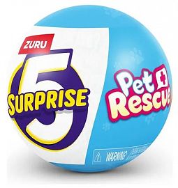 5 SURPRISE PET RESCUE ZURU