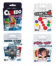 JUEGO DE CARTAS HASBRO - 4 MODELOS