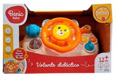 VOLANTE DIDACTICO CON LUZ Y SONIDO