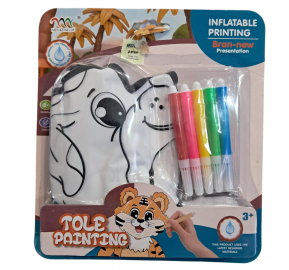 PERRITO INFLABLE PARA PINTAR