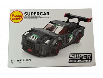 PUZZLE 3D AUTO SUPERCAR 166 PIEZAS
